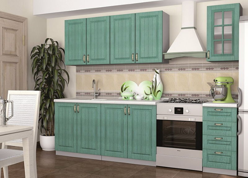 Фото Кухня Лондон шкаф навесной ШВС 400 от производителя Интерьер-центр в Саках по цене 3 220 ₽