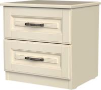 Тумба прикроватная Кантри (лак) (белый, белый (Браво-мебель) ) в Саках от производителя 