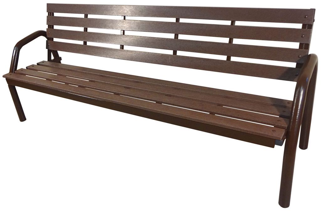 Фото Скамья Геркулес-Люкс (2060х630хh840) от производителя Металл-Конструкция в Саках по цене 17 930 ₽