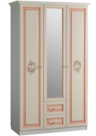 Фото Шкаф Алиса (129) трехдверный с ящиками  от производителя Мебельсон в Саках по цене 44 770 ₽