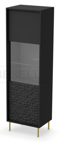 Фото Шкаф-витрина Halmar Bullet W-1 от производителя Halmar  в Саках по цене 44 650 ₽