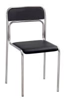 Фото  стул для посетителя аскона (ascona) (хром) производитель Новый стиль