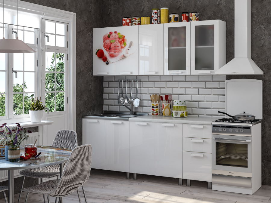 Фото Кухня Айс-крим (2,0) от производителя БТС  в Саках по цене 35 660 ₽
