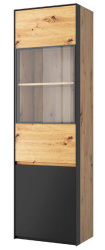 Фото Шкаф с витриной 1V1D Боско (Bosco) от производителя Анрэкс в Саках по цене 27 190 ₽