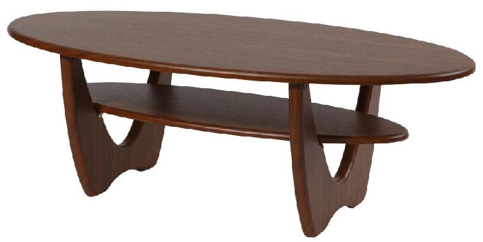 Стол журнальный Юпитер (мдф, мдф-орех,  орех (Калифорния) )