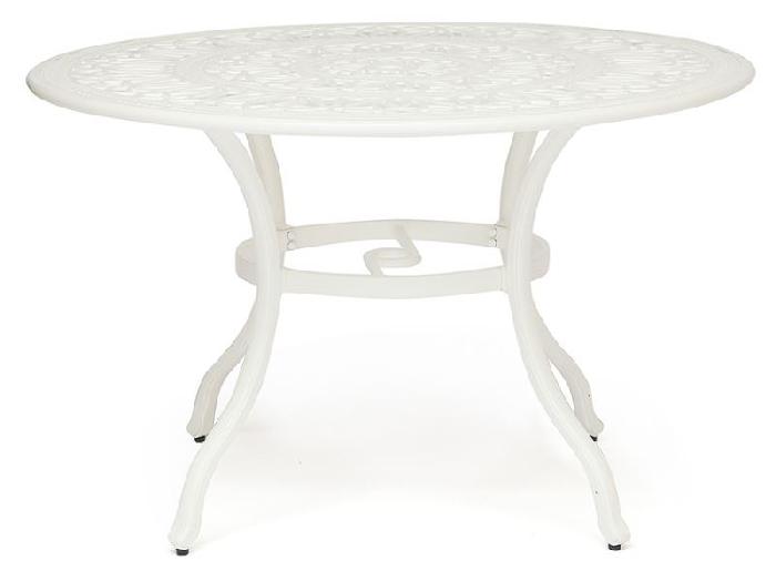 Стол кованый Сальери (Salieri)  (металл окрашенный, металл-слоновая кость,  слоновая кость (Tetchair) ) Стол кованый Сальери (Salieri)  (металл окрашенный, металл-слоновая кость,  слоновая кость (Tetchair) )