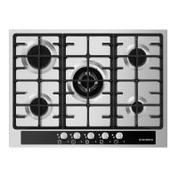 Варочная поверхность газовая 4-х комф. MGHS 64 74 (590х520) (Материал Металл , Цвет Металлик) в Саках от производителя 