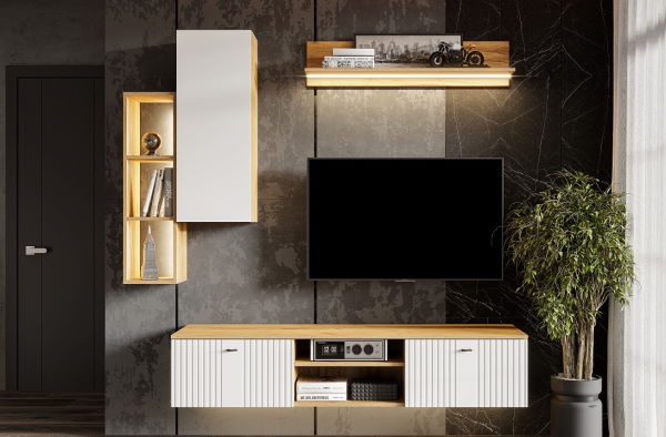 Фото Шкаф навесной Милан в Саках по цене 5 020 ₽ от производителя SV-мебель, код товара 2000002559573, 2000002559580 шт Фото Шкаф навесной Милан от производителя SV-мебель в Саках по цене 5 020 ₽