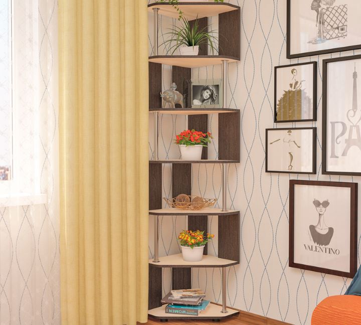 Фото Стеллаж угловой СПУ-3  от производителя Пирамида в Саках по цене 4&nbsp;800 ₽