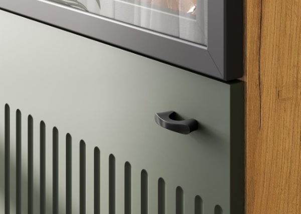 Фото Пенал со стеклом Милан в Саках по цене 9 620 ₽ от производителя SV-мебель, код товара 2000002518983, 2000002518990 шт Фото Пенал со стеклом Милан от производителя SV-мебель в Саках по цене 9 620 ₽