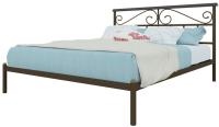 Фото metallicheskie-krovati кровать двуспальная эсмеральда (см 140х200) трубка металл производитель Милсон