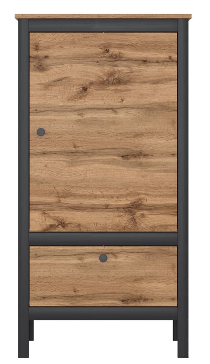 Фото Шкаф Loft REG1D1S/60 от производителя Black Red White (БРВ) в Саках по цене 12 940 ₽