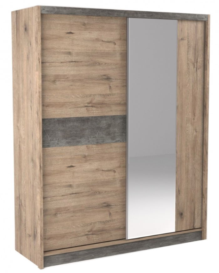 Фото Шкаф-купе Денвер 2300 (2 двери) в Саках по цене 57 450 ₽ от производителя СБК, код товара 2000001713525 шт Фото Шкаф-купе Денвер 2300 (2 двери) от производителя СБК в Саках по цене 57 450 ₽