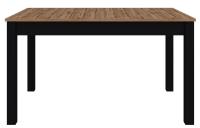 Стол обеденный Loft STO (мдф, лдсп-дуб вотан,  черный (Black Red White (БРВ)) ) в Саках от производителя 