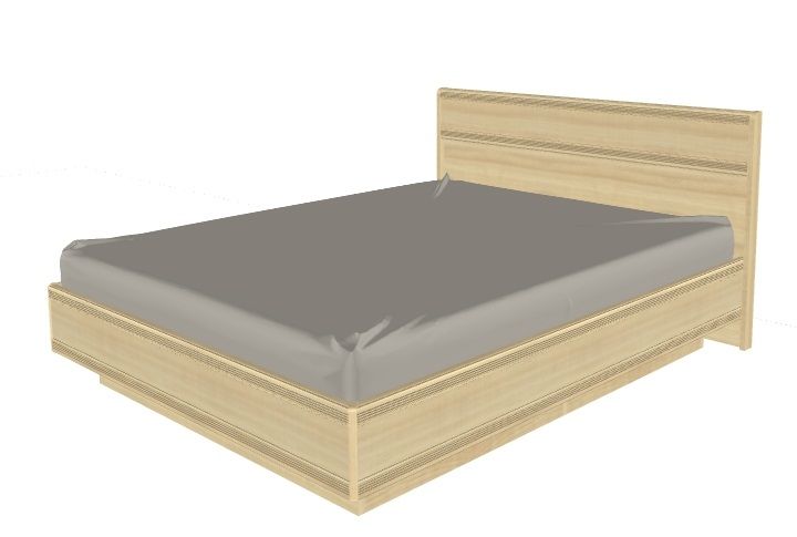 Фото Кровать двуспальная Карина КР-1003 (СМ 160х200) с подъемным механизмом от производителя Лером в Саках по цене 43 350 ₽