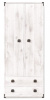 Фото Шкаф Индиана JSZFN2D2S (80) двухдверный (с полками) от производителя Black Red White (БРВ) в Саках по цене 28&nbsp;400 ₽