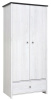 Фото Шкаф Порто SZF2D1S (89) двухдверный от производителя Black Red White (БРВ) в Саках по цене 20&nbsp;080 ₽