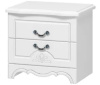 Фото Тумба прикроватная Лотос белый от производителя Браво-мебель в Саках по цене 6&nbsp;320 ₽