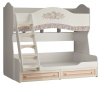 Фото Кровать двухъярусная Алиса (СМ 80х190) от производителя Мебельсон в Саках по цене 37&nbsp;170 ₽