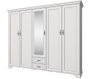 Фото Шкаф 5DG2SZ Тиффани (Tiffany) (259) пятидверный от производителя Анрэкс в Саках по цене 108&nbsp;200 ₽
